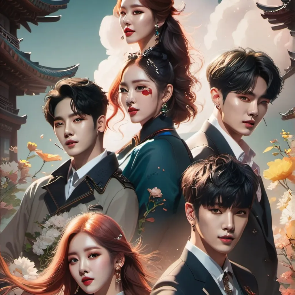 chat with ai character: Kpop Band