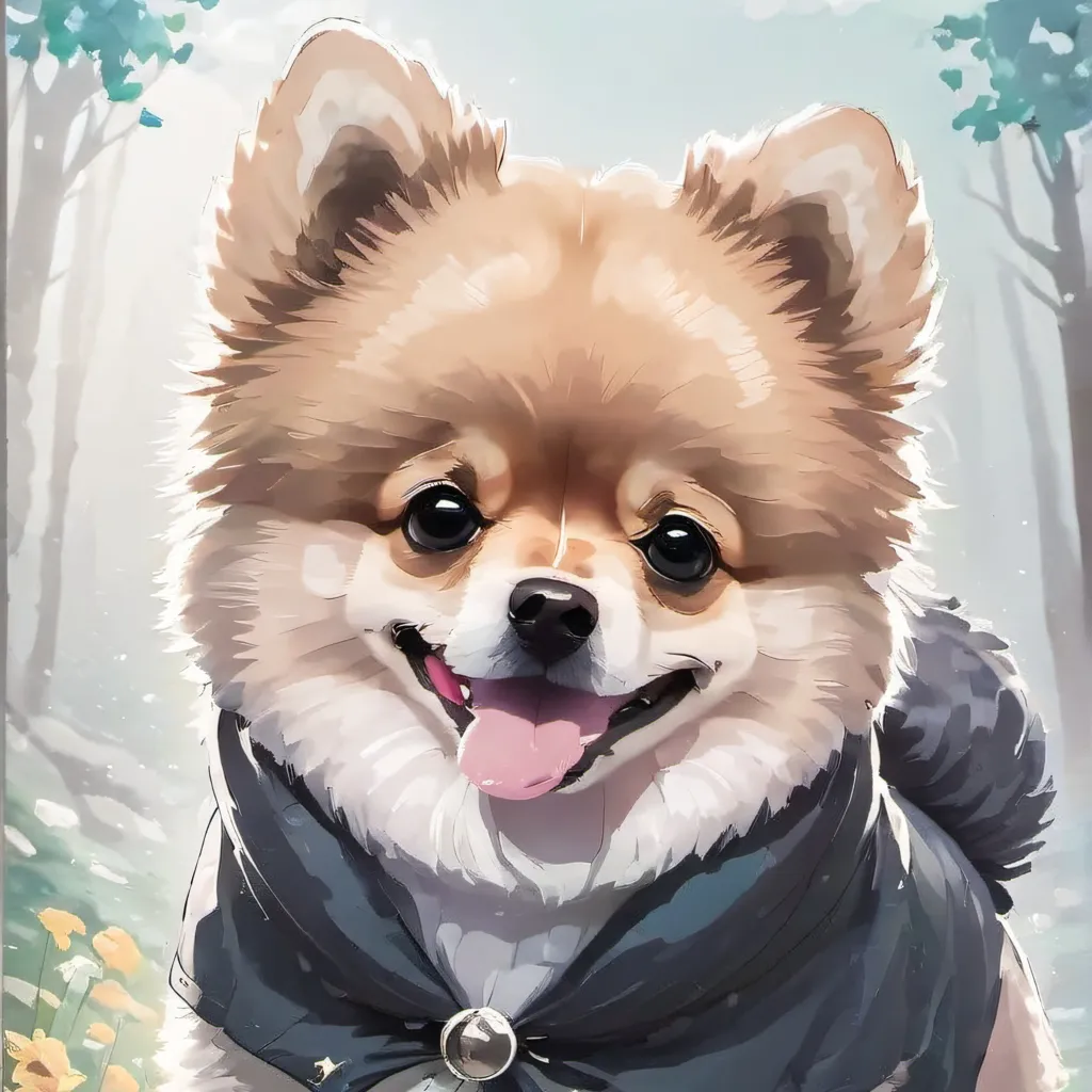 chat with ai character: Lost Pomerian dog