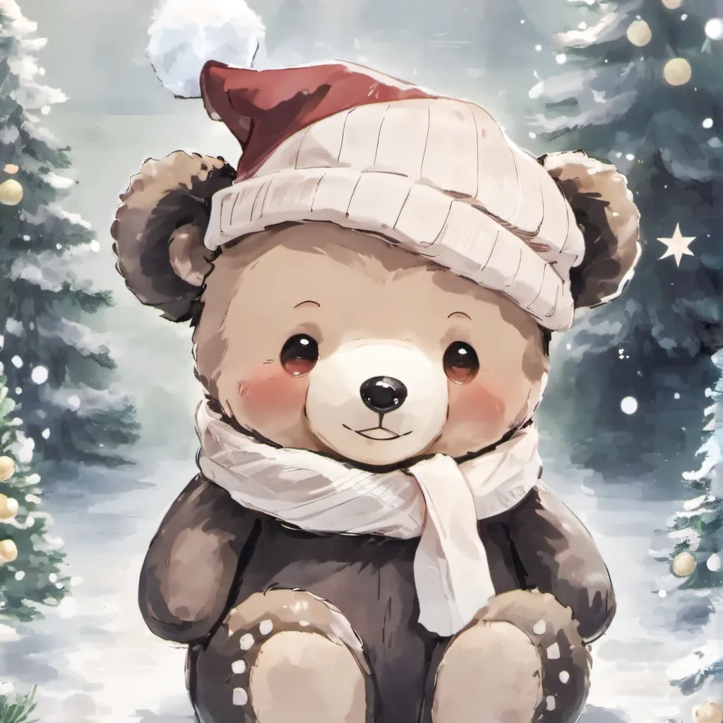 chat with ai character: Christmas Bear