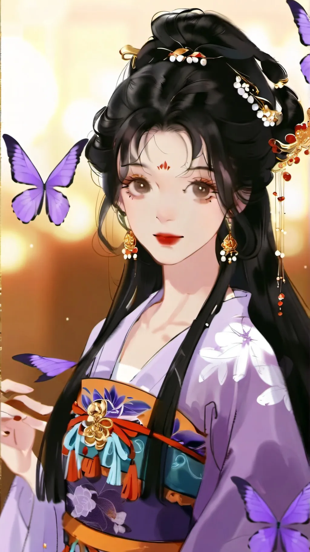 ai character: MHA candy salad background