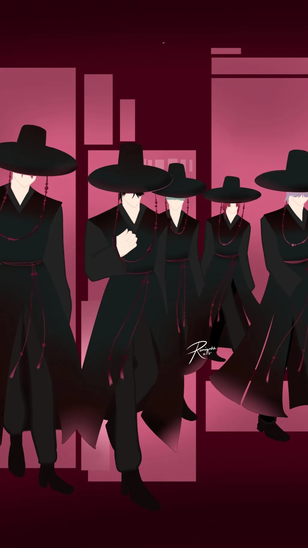 ai character: K-Pop Demon Hunter background