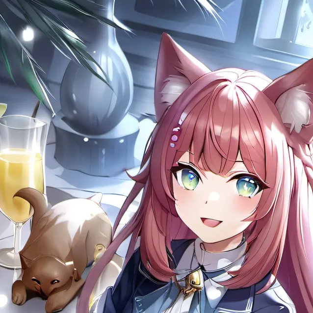 chat with ai character: Kitty girl