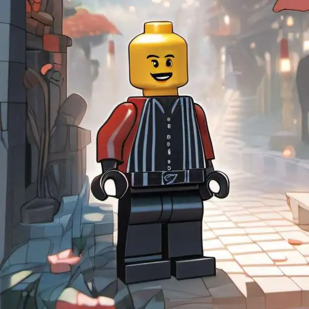 chat with ai character: lego person