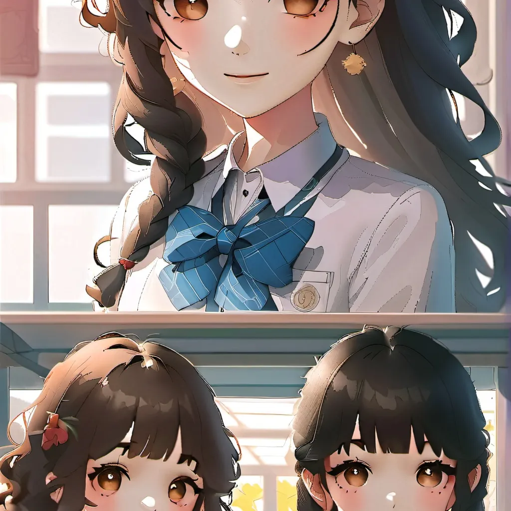 chat with ai character: Miya, luna & Sofia