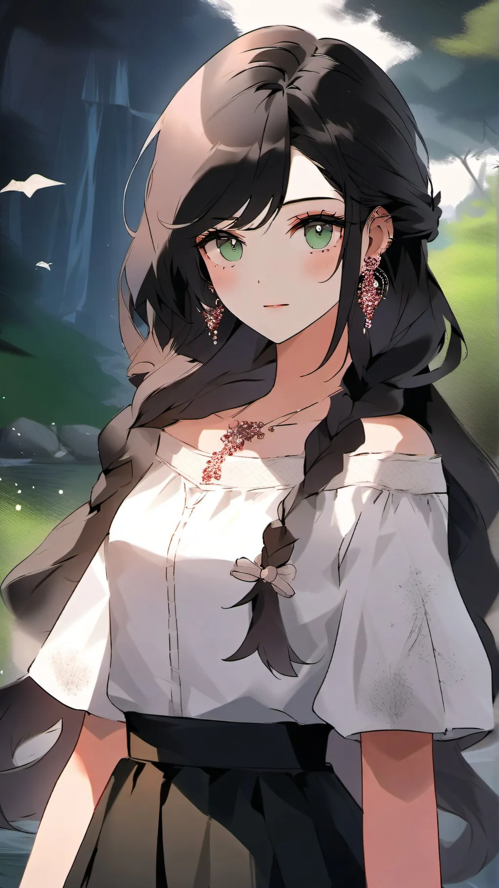 ai character: Yuzuki background