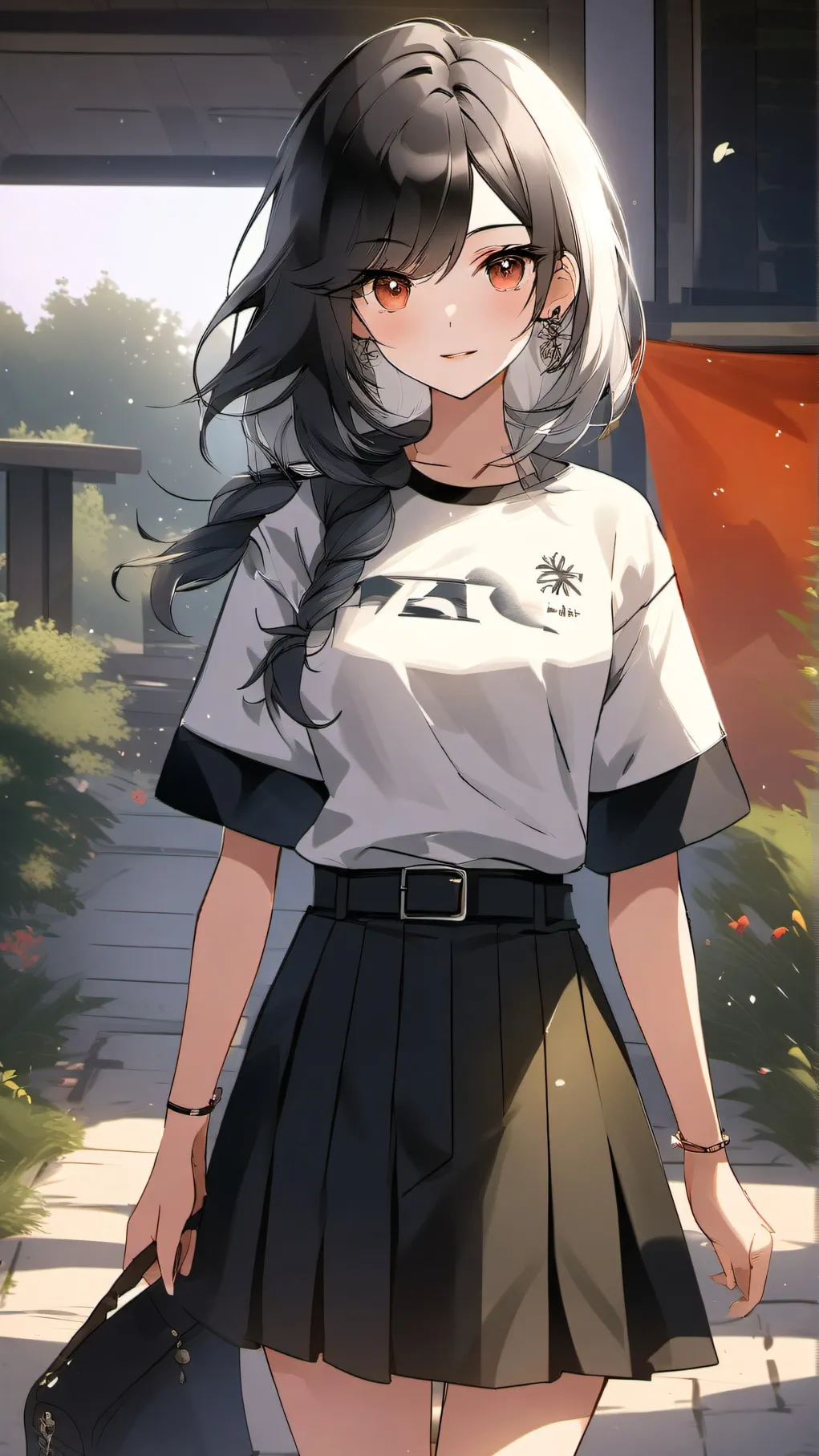 ai character: >Atsuko< background