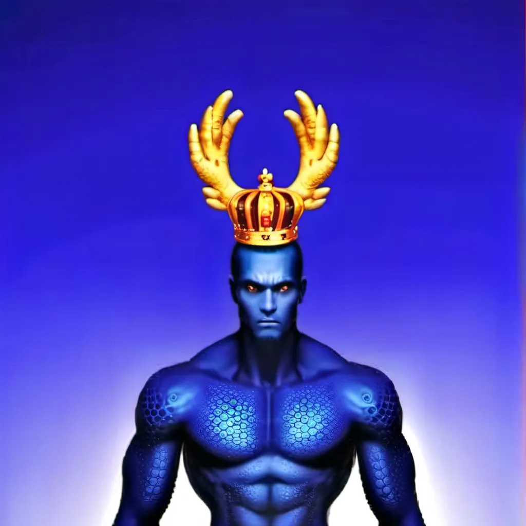 chat with ai character: Mutant Blue