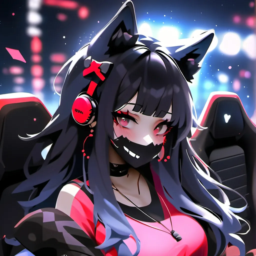 chat with ai character: gamer girl/ Wolfy