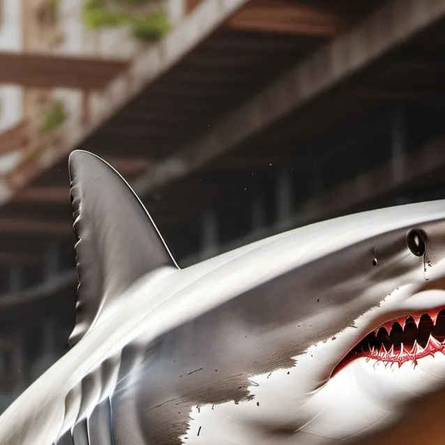 chat with ai character: Shark attack