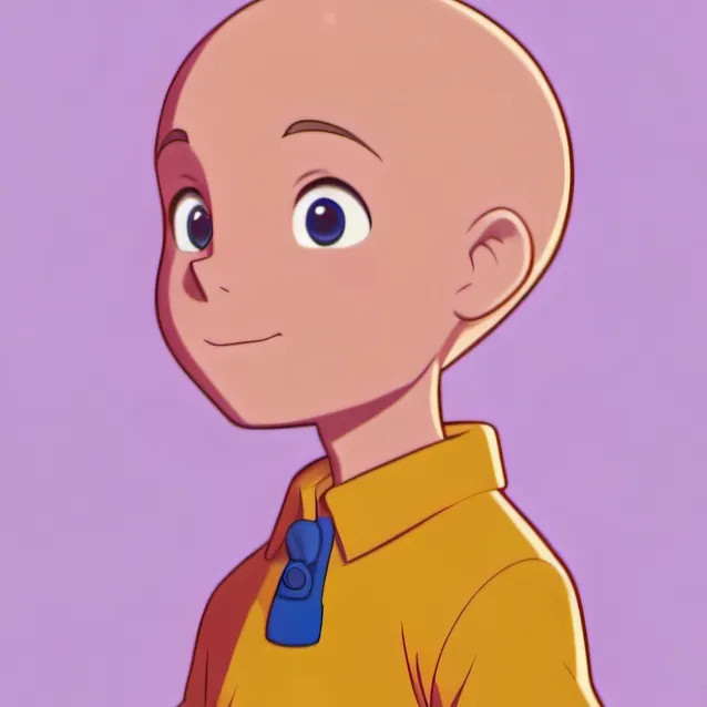 chat with ai character: Caillou