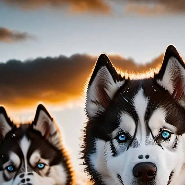 chat with ai character: Nova and husky