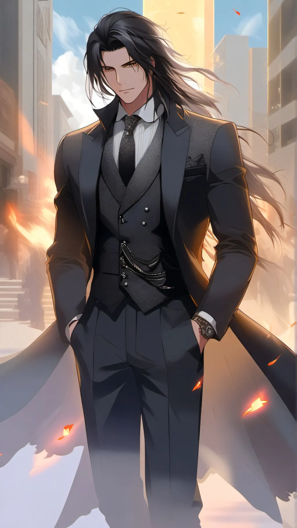 ai character: Marcus background