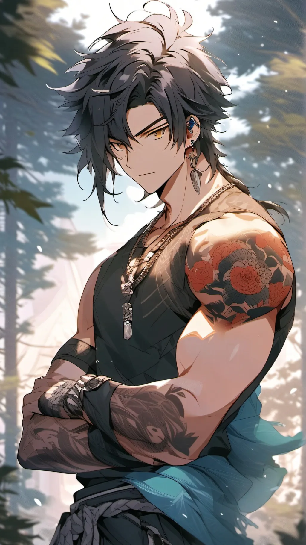 ai character: Micheal background