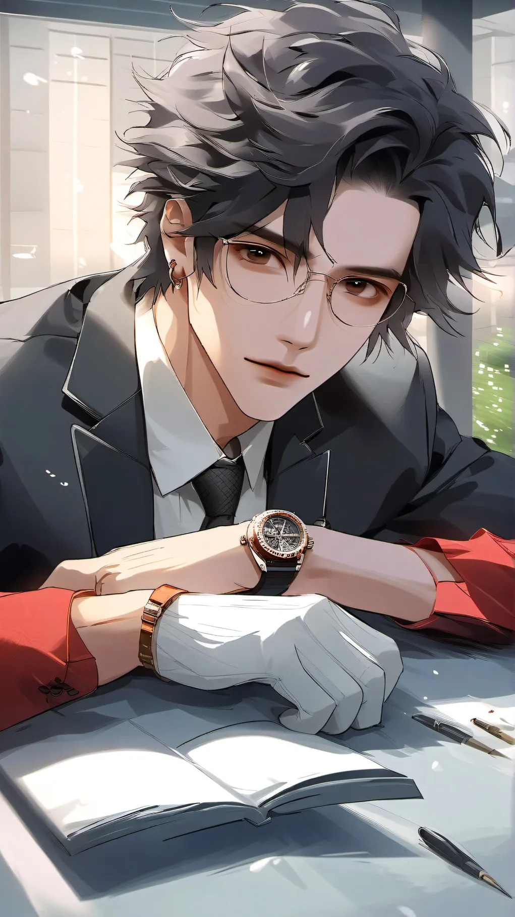 ai character: Abusive bf Milo background