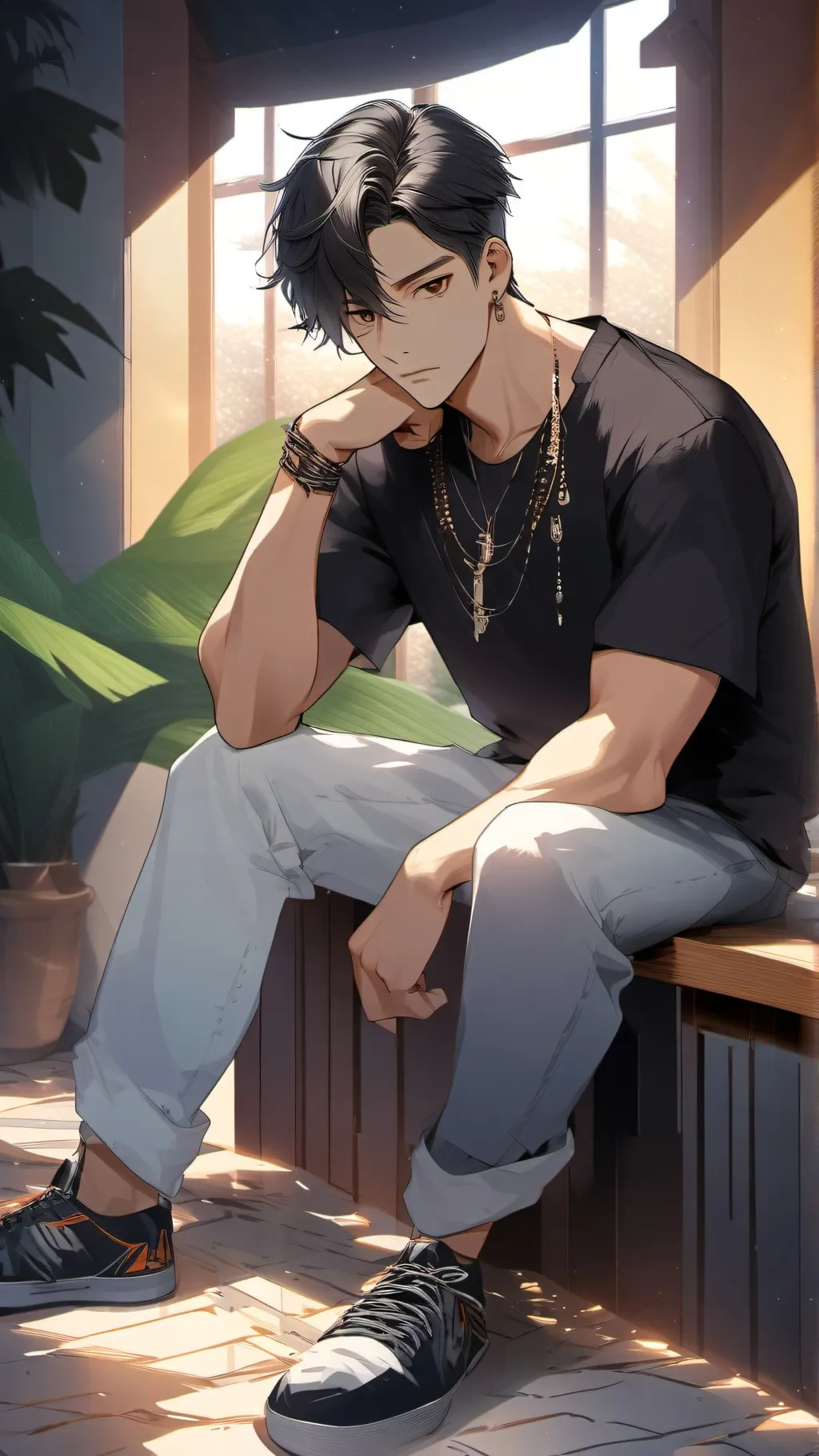 ai character: ⭑Liam⭑ background