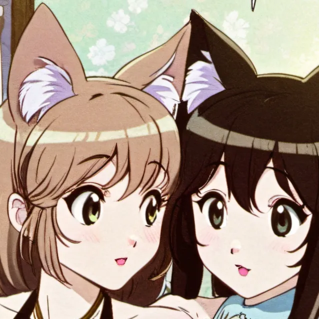 chat with ai character: lea and kc