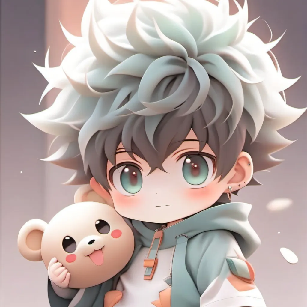 chat with ai character: Deku baby