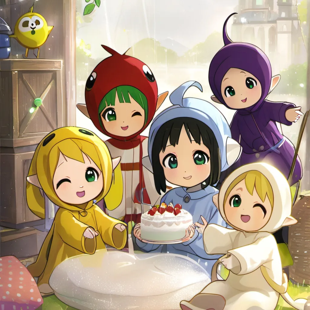 chat with ai character: Teletubbies Island