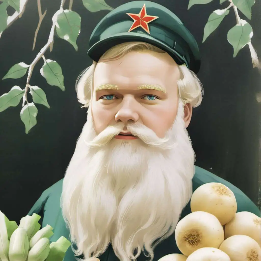 chat with ai character: Communist Santa
