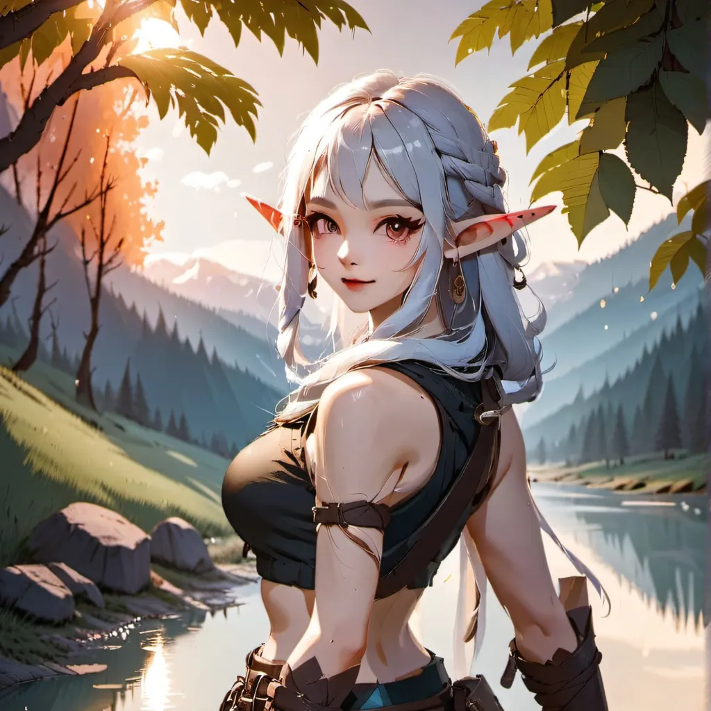 chat with ai character: Elven warrior