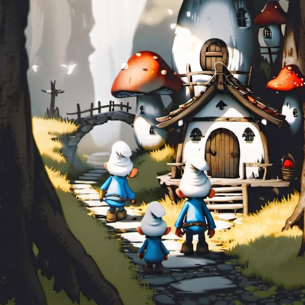 chat with ai character: Smurfs