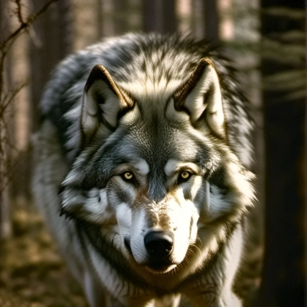 chat with ai character: wolf