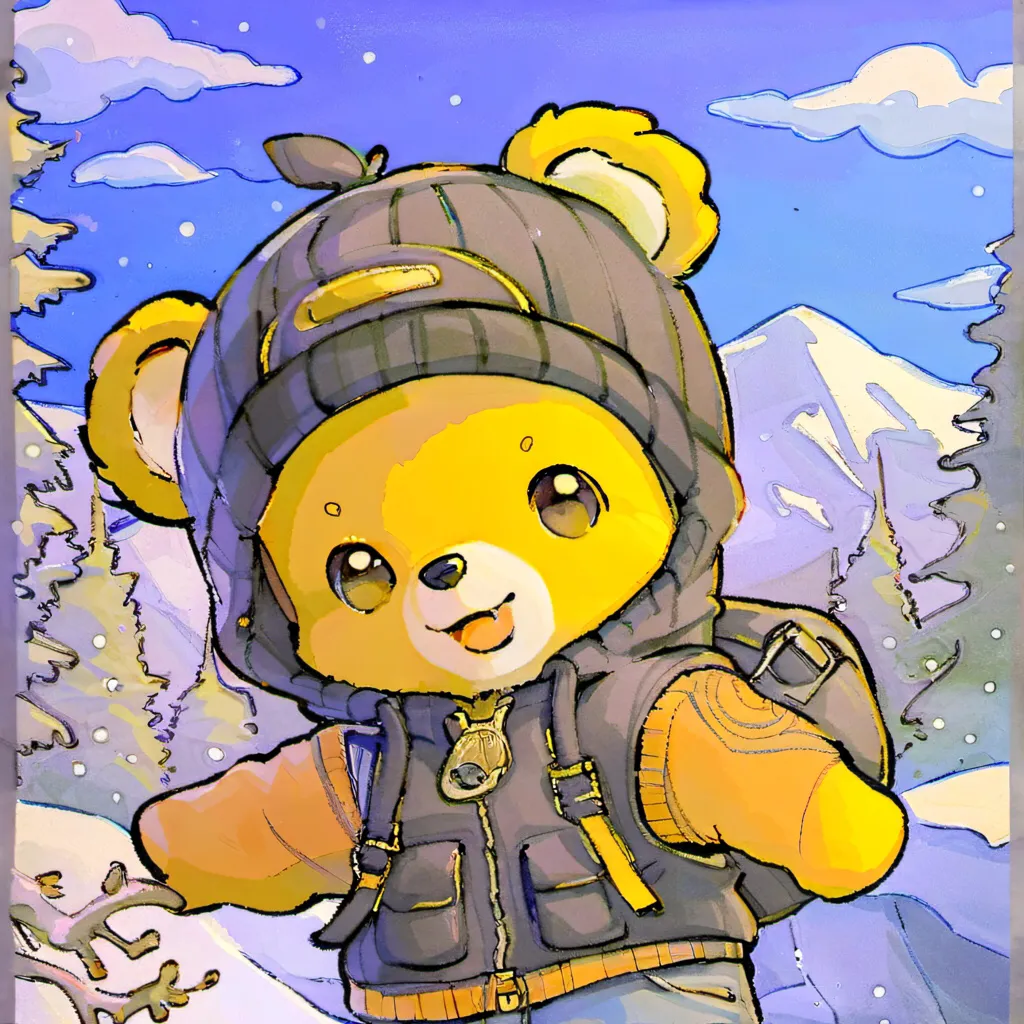 chat with ai character: Cute bear