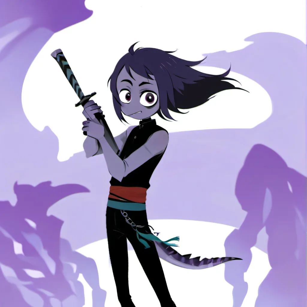 chat with ai character: purple rf :p