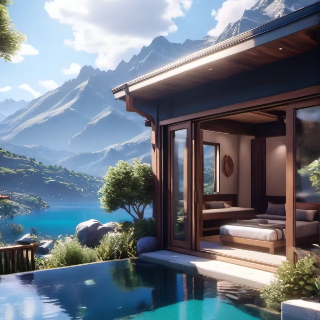 chat with ai character: Pool party