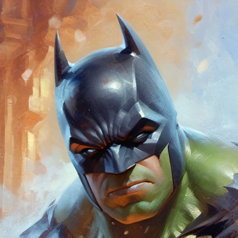 chat with ai character: The bat-hulk