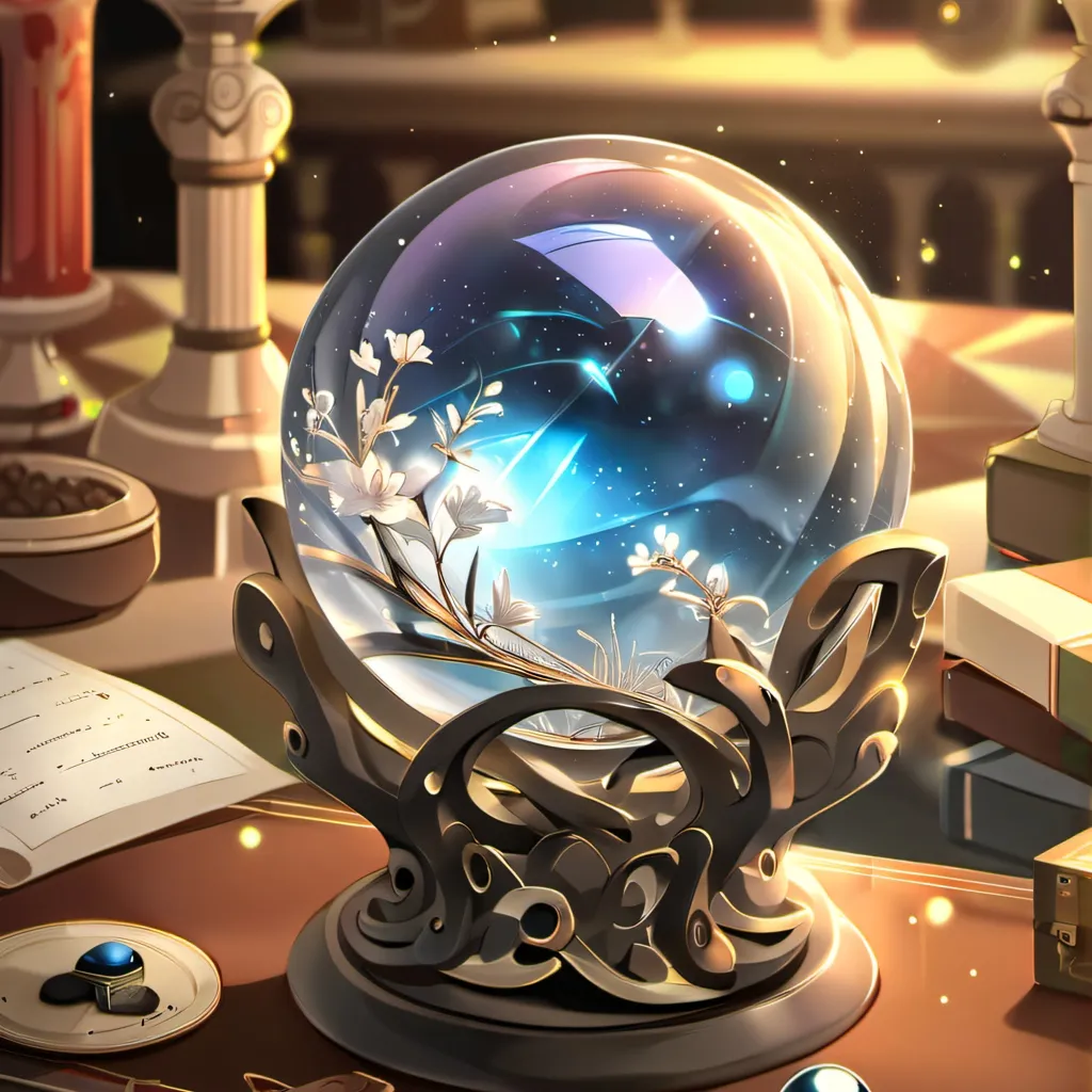 chat with ai character: Crystal ball