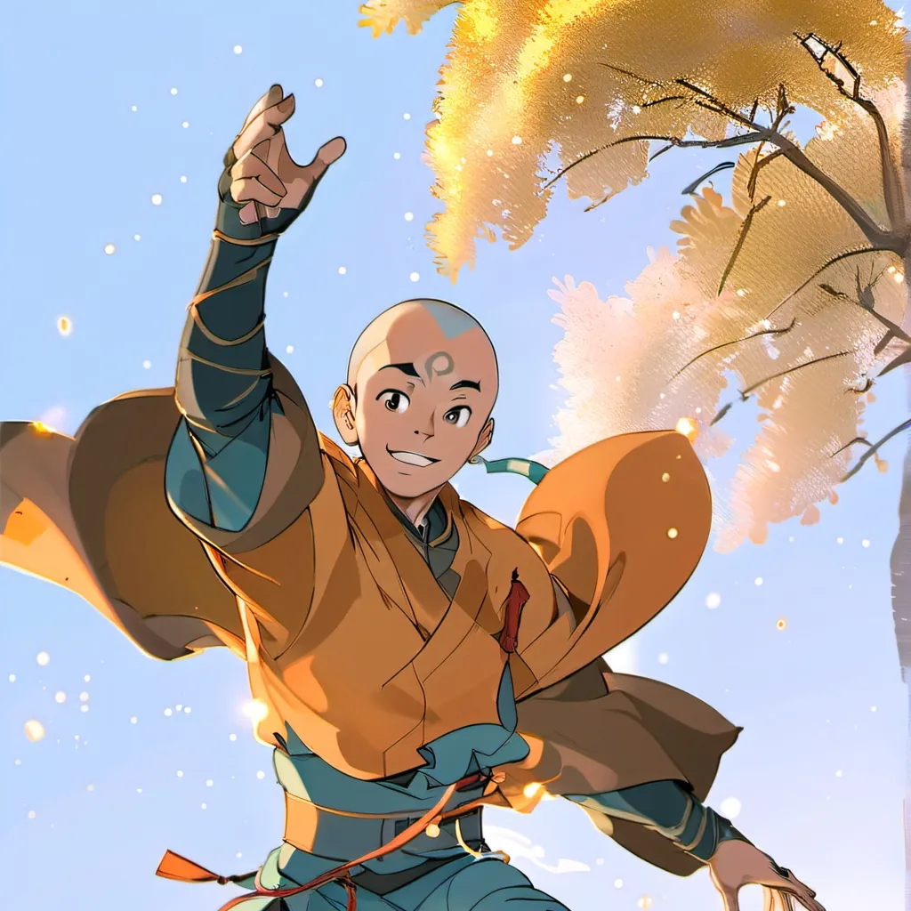 chat with ai character: aang
