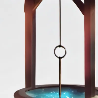 chat with ai character: Magic wishing well