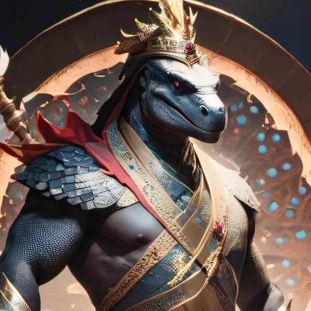 chat with ai character: Komodo King