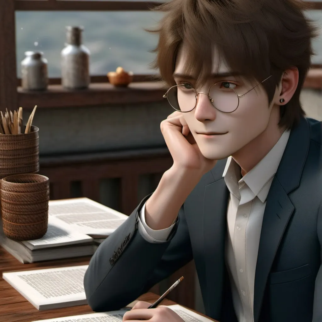 chat with ai character: Evan