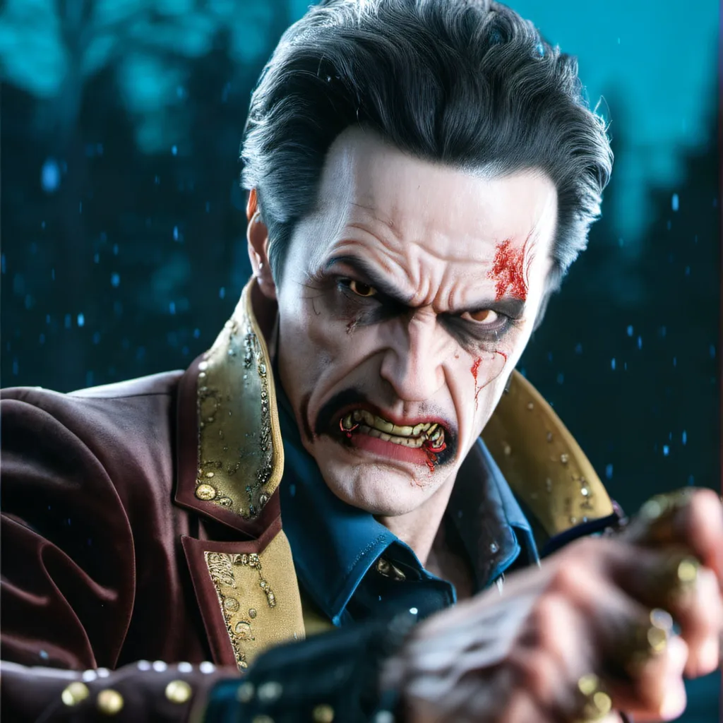 chat with ai character: killer man