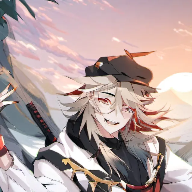 chat with ai character: akaza x douma 