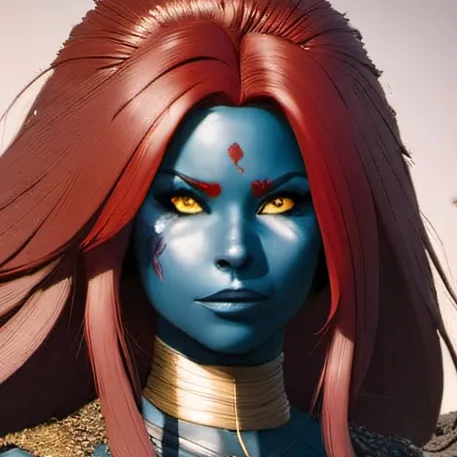 chat with ai character: Mystique 