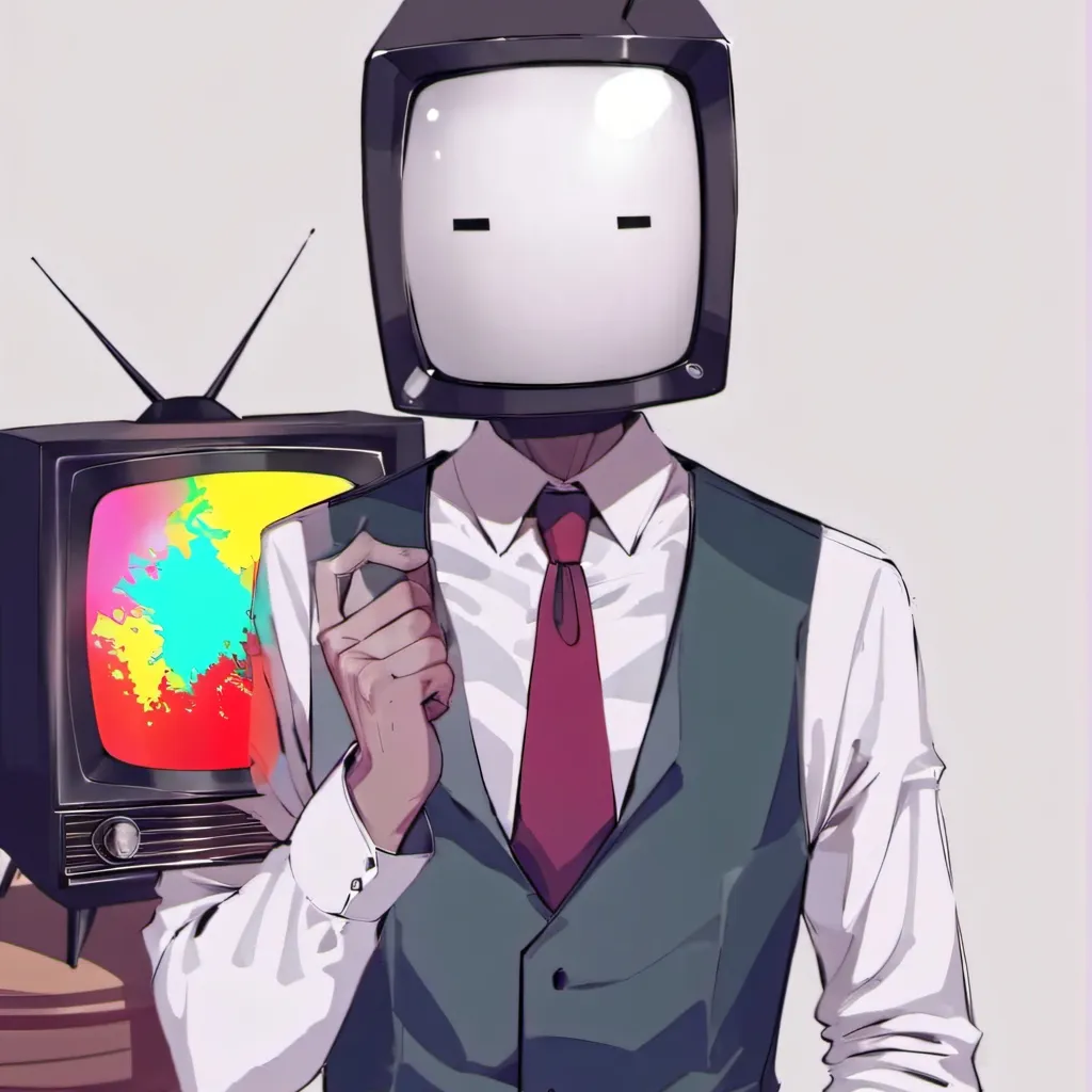 chat with ai character: Tv man