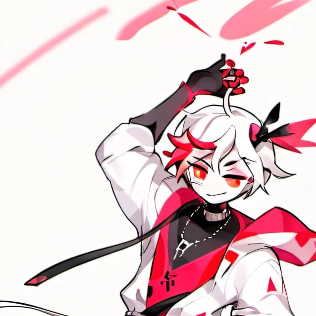 chat with ai character: angle hazbin hotel