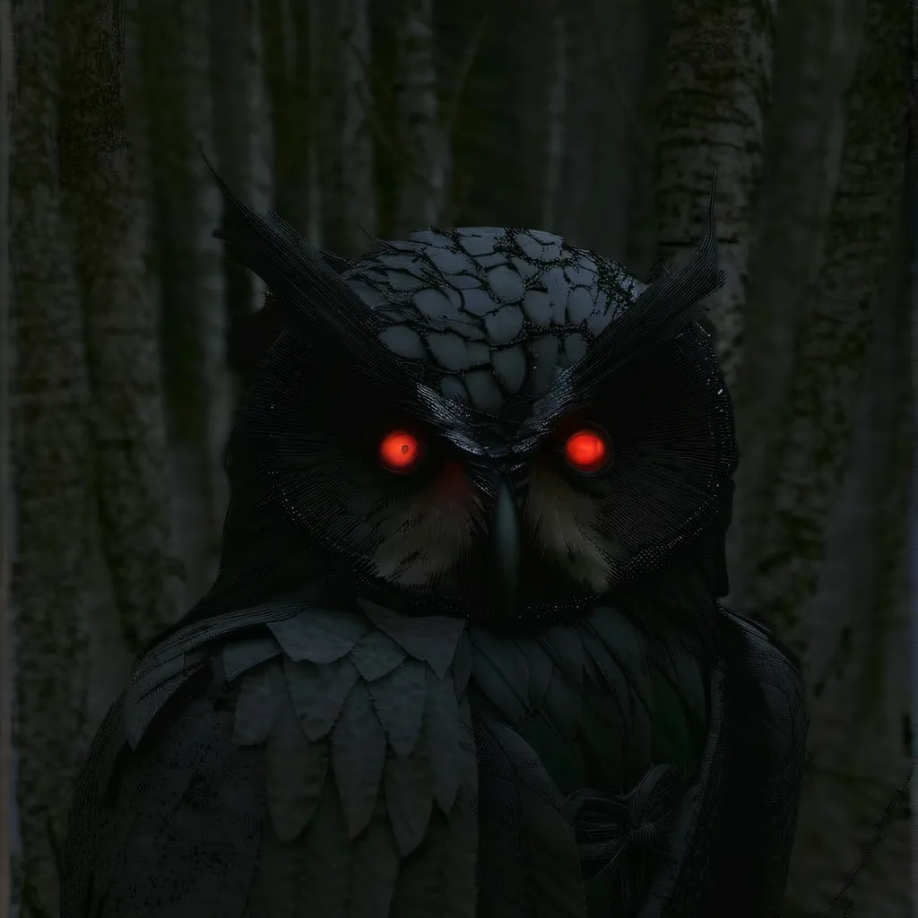 chat with ai character: Nightmarr owl