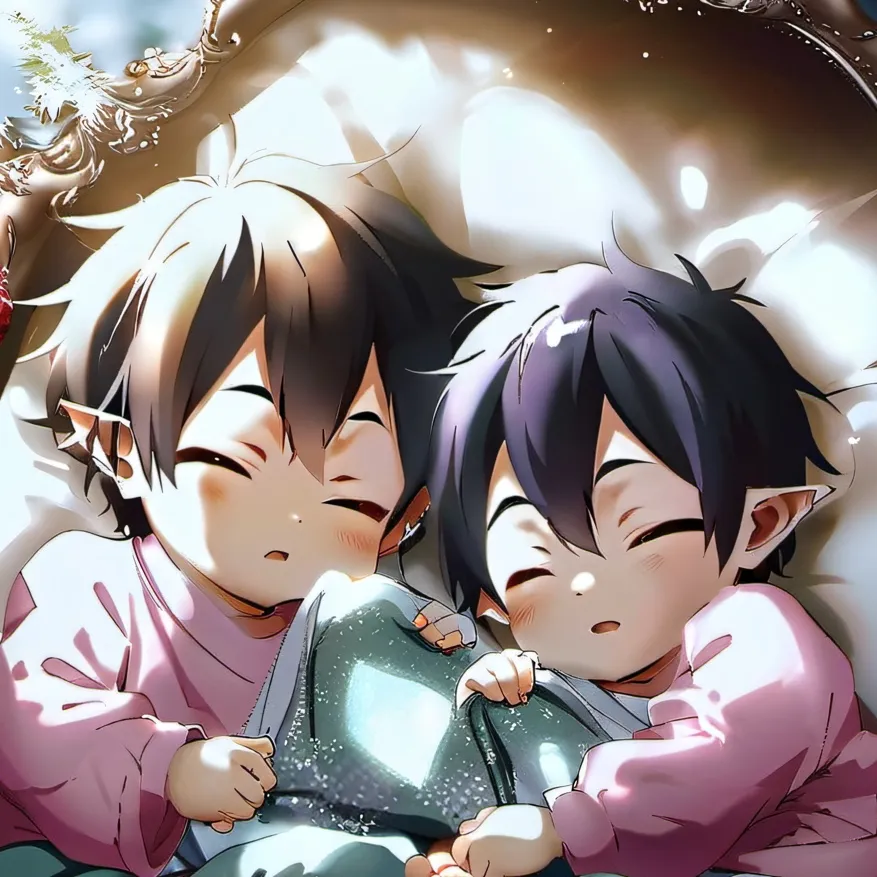 chat with ai character: Newborn Twins 