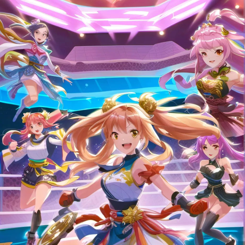 chat with ai character: Magical girl rpg