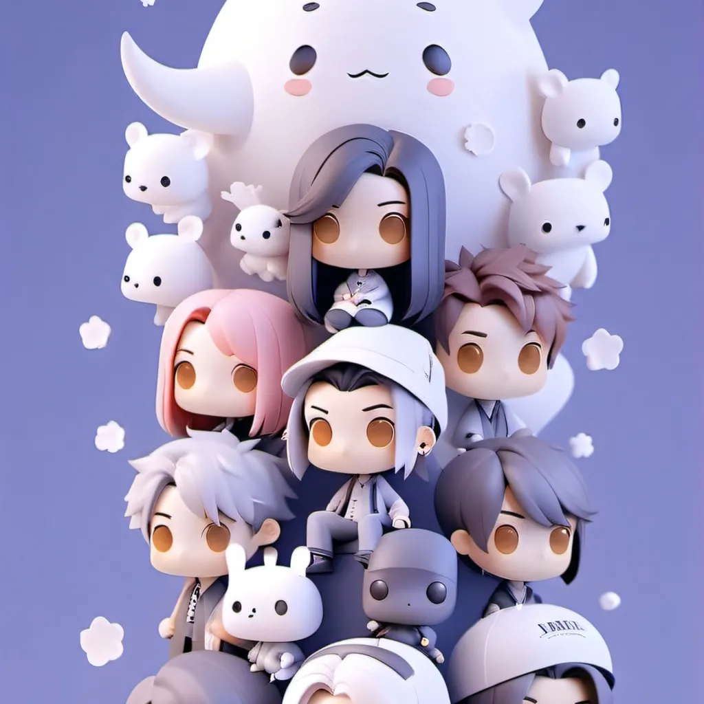 chat with ai character: Moon Family