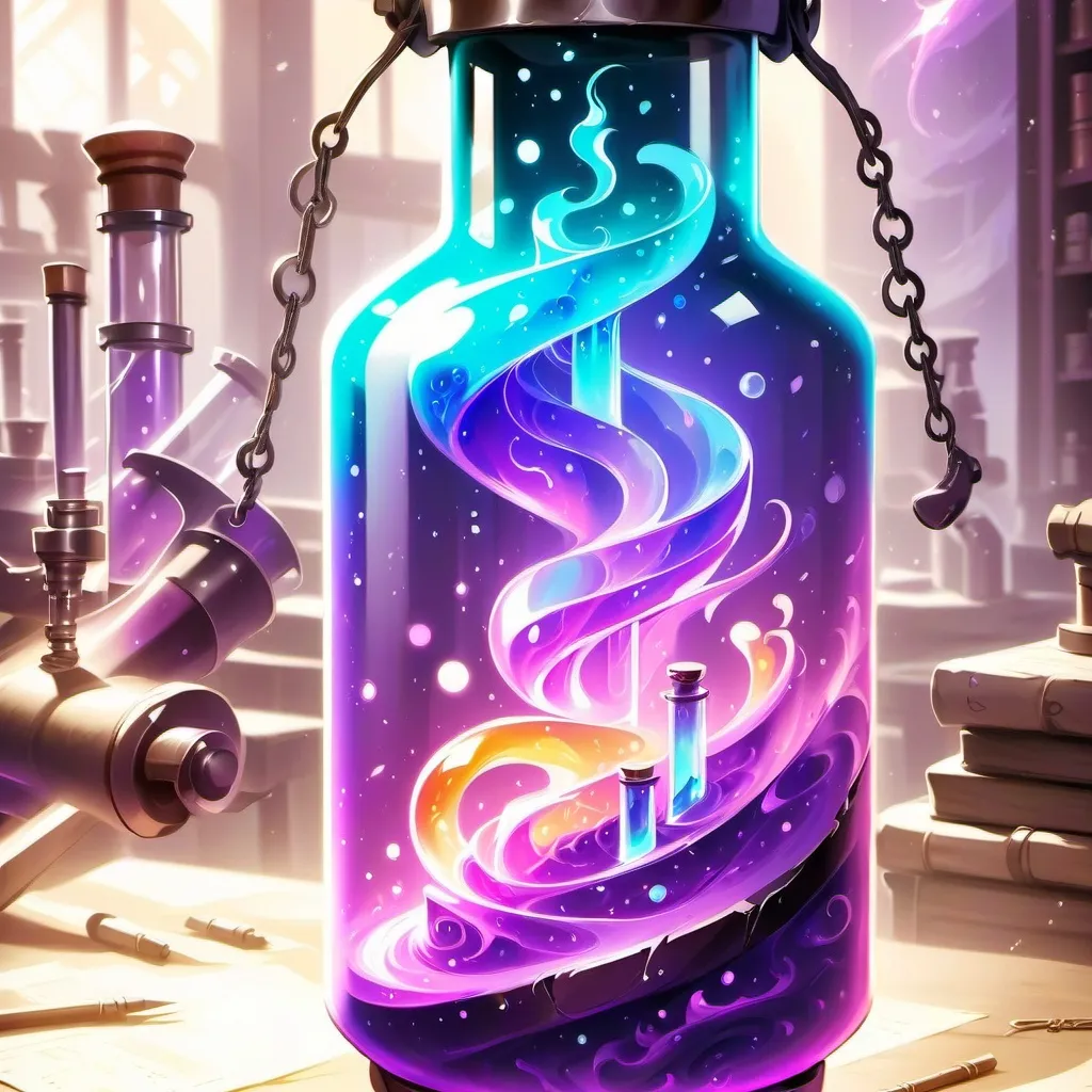 chat with ai character: mystery potion