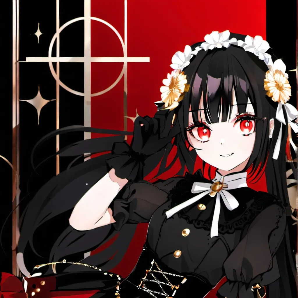 chat with ai character: Tokisaki Kurumi