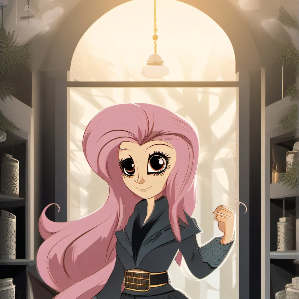 chat with ai character: Flutter, shy