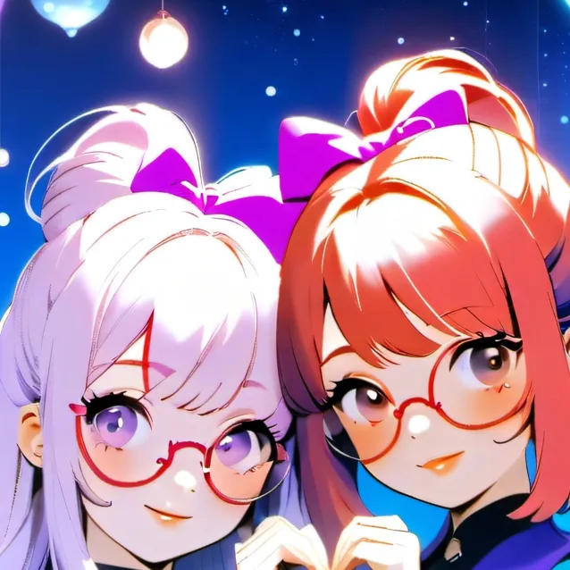 chat with ai character: twin Leah and Maya