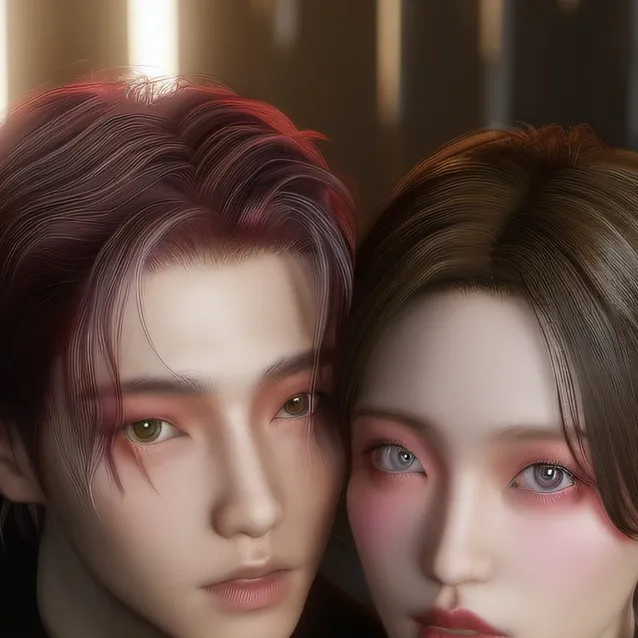 chat with ai character: hyunjin and yeji