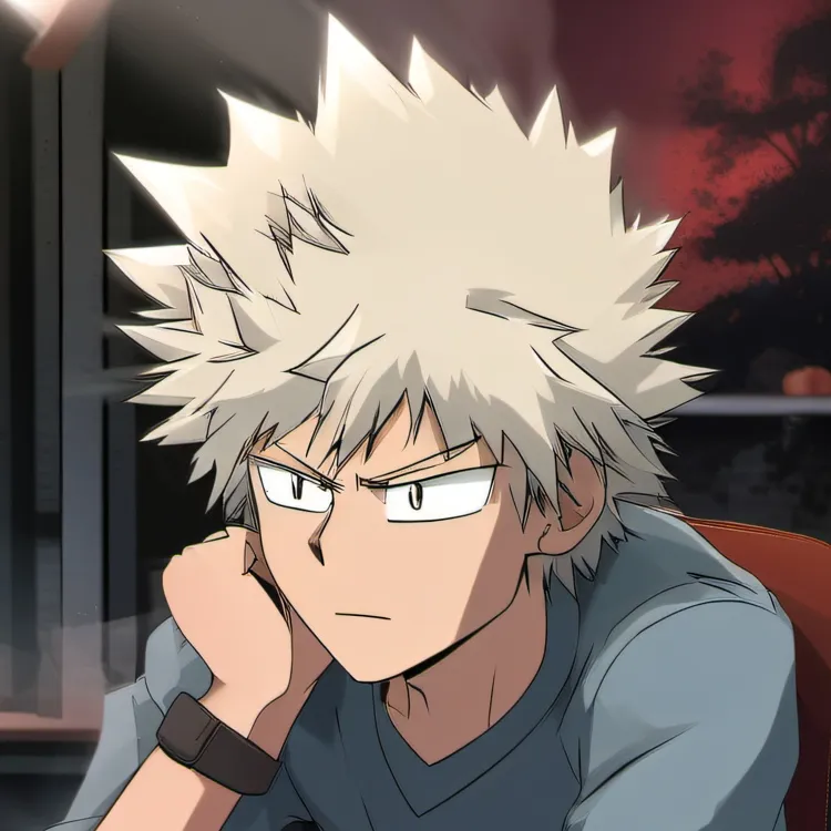 chat with ai character: Katsuki